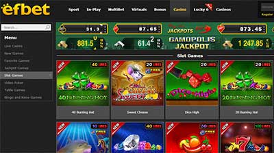 Mega Casino jackpot